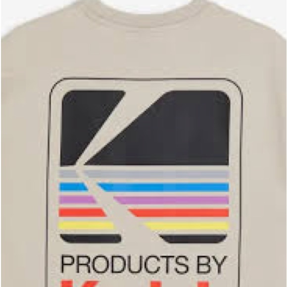 H&M Kodak Print Film Relaxed TShirt Tan - Picture 3 of 15